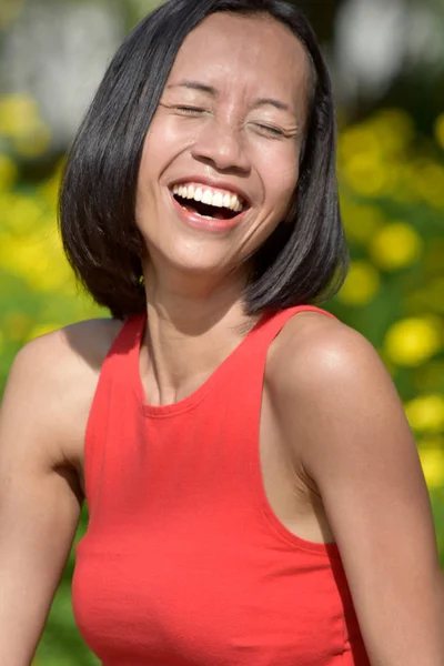 Жінка Сміх — стокове фото
