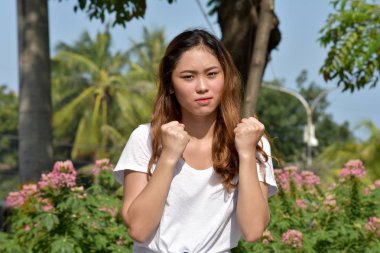 Genç kadın ve öfke