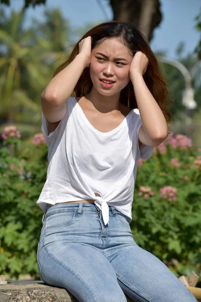 Stresli bir yetişkin erkek