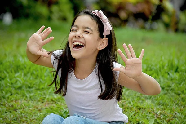 Feliz Bela Minoria Juvenil — Fotografia de Stock