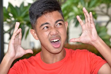 Stres altında erkek yavru