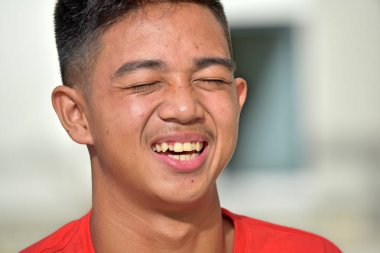 Kırpışan farklı erkek