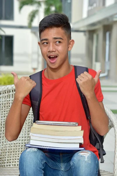 Estudiante Happy Boy — Foto de Stock