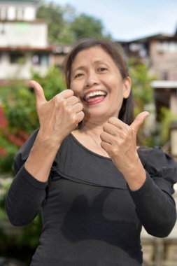 Mutlu emekli azınlık Büyükanne