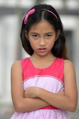 İnatçı Filipina kız gençlik