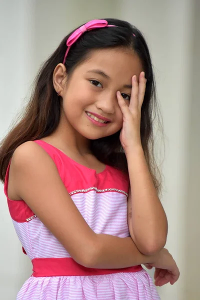 Young Minority Girl Happiness — Stock Photo, Image