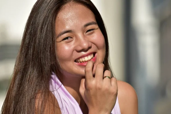 Усміхнене Азіатські Жінки — стокове фото