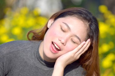 Yorgun bir çekici erkek