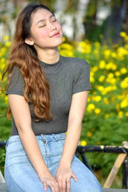 Çekici Filipina Bayan ve umut