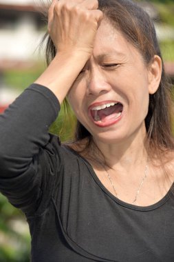 Stres altında bir nine