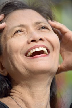 Çeşitli büyükanne ve mutluluk