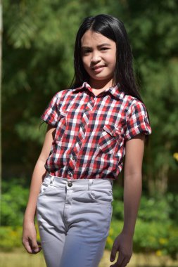 Oldukça sevimli Asya kişi