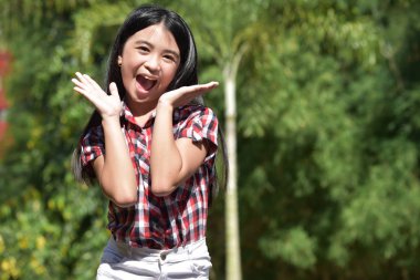 Sürpriz çeşitli dişi ergen