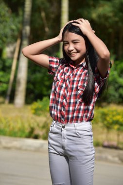 Unutkan bir Asyalı kadın