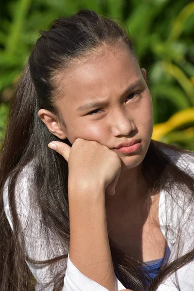 Unhappy Teenager Girl — Stock Photo, Image