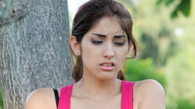 Mutsuz bir çeşitli insan