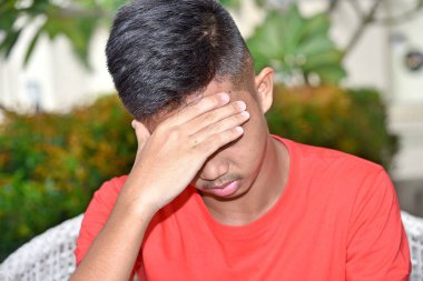 Üzücü bir erkek çocuk