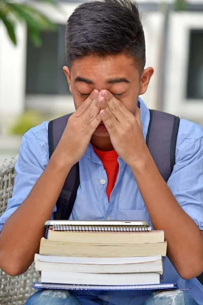 Eine Allergisch Schöne Person — Stockfoto