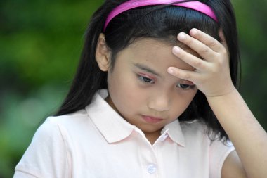 Endişe verici genç çeşitli kadın