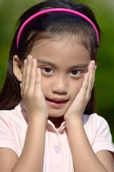 Surprised Pretty Asian Person — Stock Photo, Image