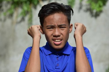 Stresli Genç Azınlık Kişi