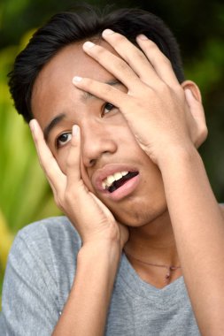 Stres altında erkek yavru