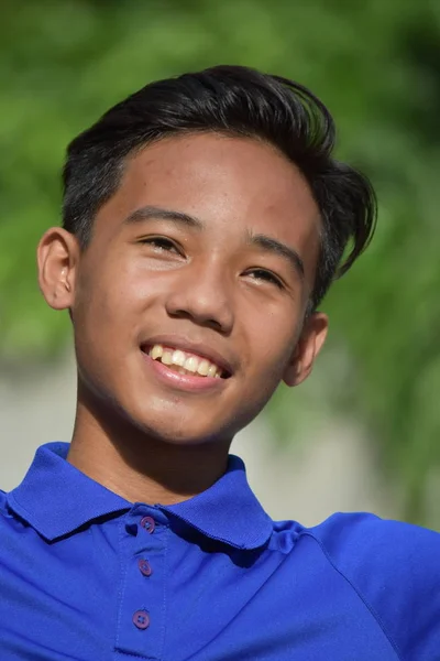 A Smiling Diverse Boy — Stock Photo, Image