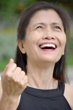 Mutlu çeşitli Büyükanne