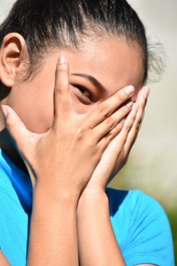 Bir korkunç çeşitli kadın