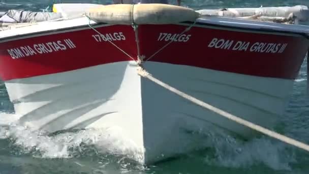 Корпус човна — стокове відео