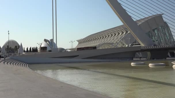 สะพานในเมืองในอนาคต — วีดีโอสต็อก