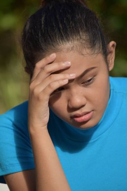 Depresif Güzel Çeşitli Kişi