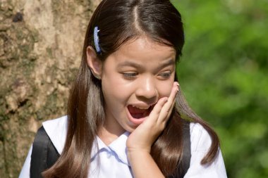 Sürpriz Çocuk Kız Öğrenci