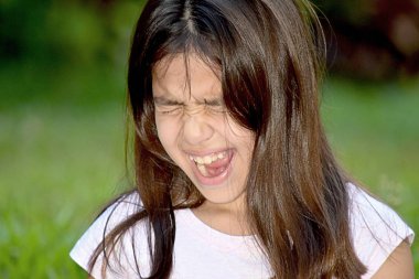 Stresli Bir Genç Kız