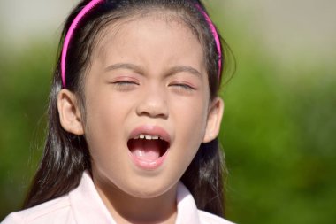 Stresli kız gençlik