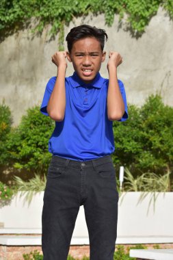 Stresli İyi Görünümlü Farklı Erkek