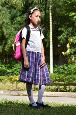 Bir giyim okul üniforma