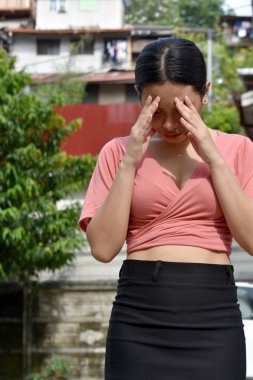 Bir stresli azınlık kadın