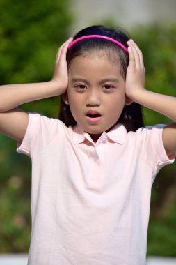 Stres altında bir preteen