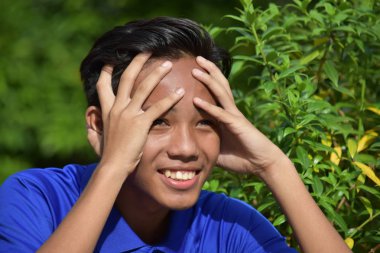 Stres altında bir çocuk