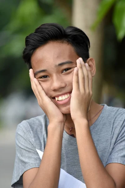 Mengejutkan Diverse Teen Boy — Stok Foto