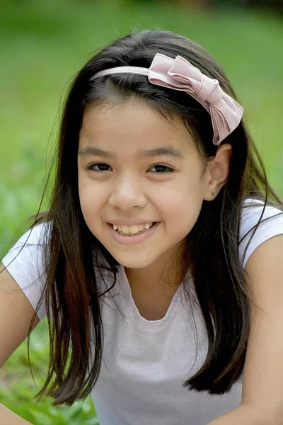 Sorrindo Jovem Diverse Girl — Fotografia de Stock