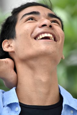 Yakışıklı bir erkek merak