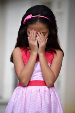 Üzgün genç azınlık Adolescent