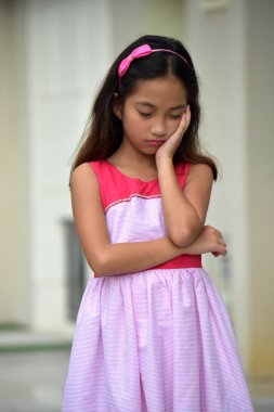 Mutsuz güzel çeşitli Juvenil