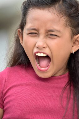 Güzel azınlık kadın ve anksiyete