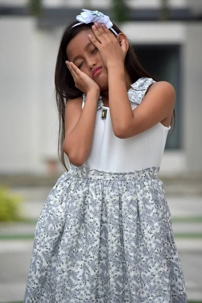 焦虑的年轻菲律宾人 — 图库照片