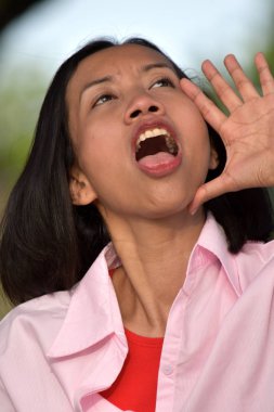 Güzel çeşitli kadın şarkı