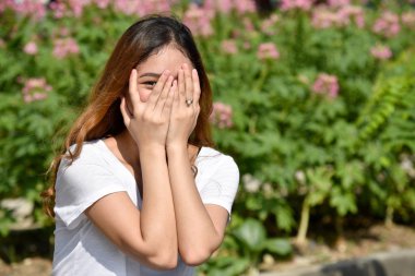 Bir korku Asya kişi