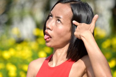 Çılgın Asyalı Kadın